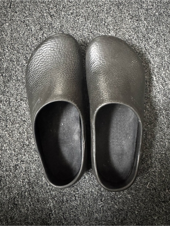 Birkenstock Shoes - Birkenstock Black Slip-On Clogs